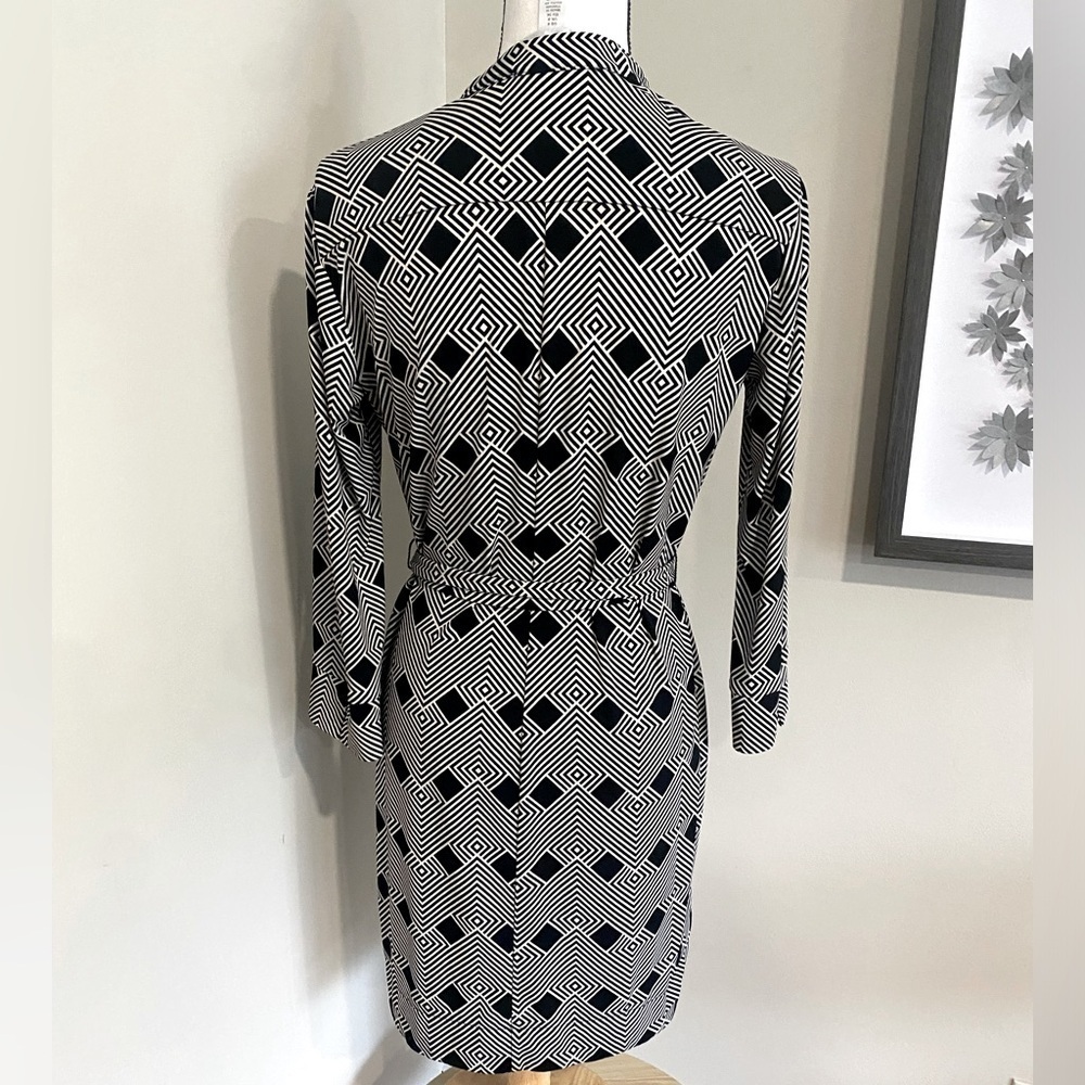 Donna Morgan Black and White Dress - Picture 2 of 6